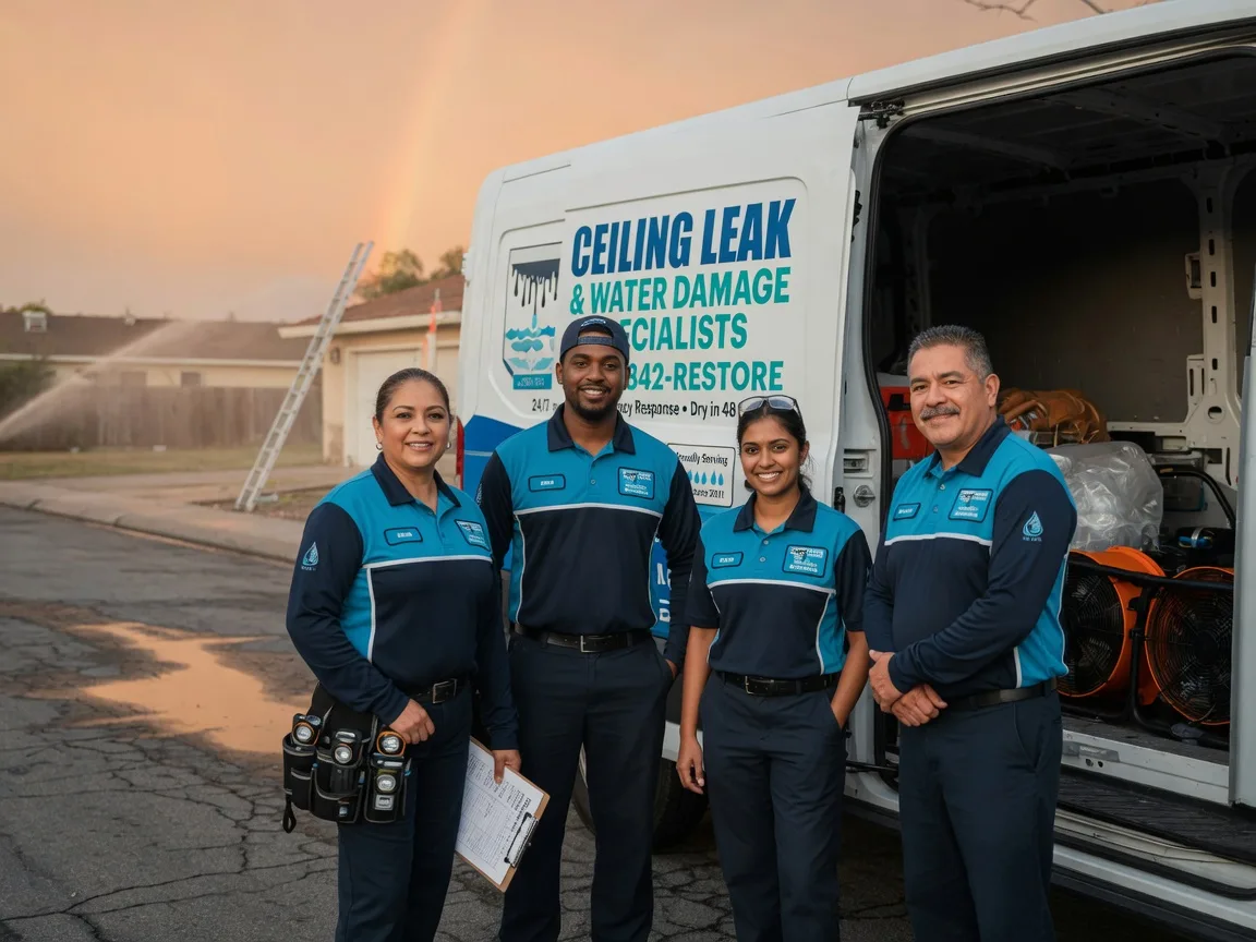 Ceiling Leak Cleanup company in Woodville, OH