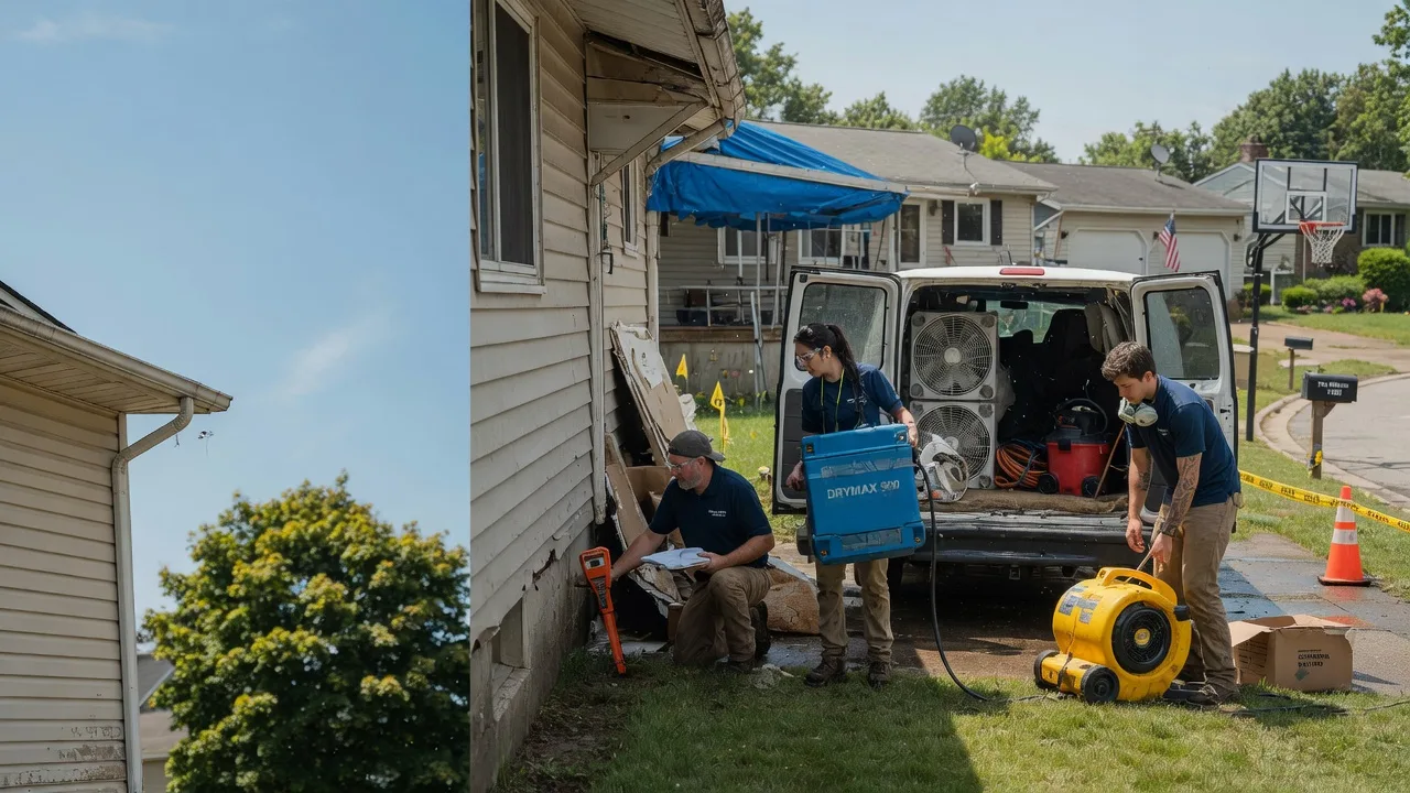 Ceiling Leak Cleanup in Woodville, OH near me